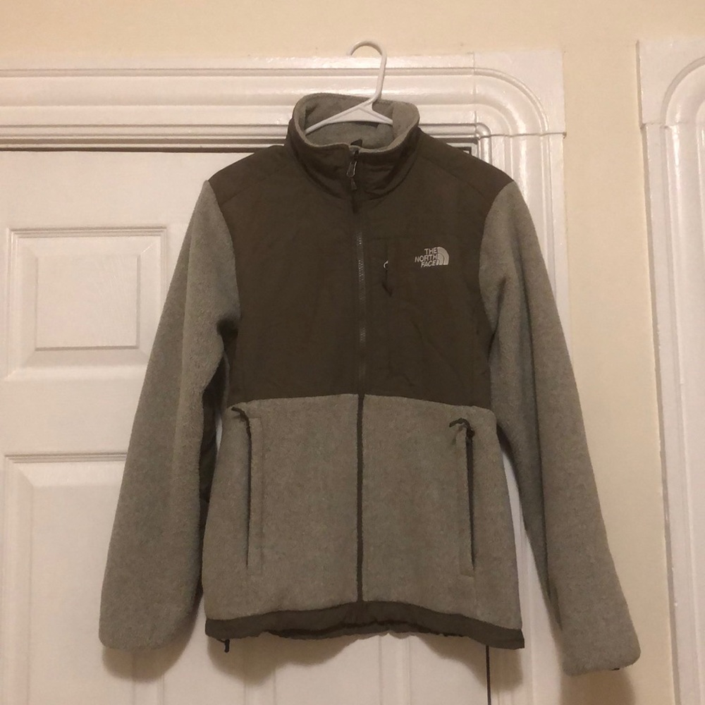 North Face Grey Denali Fleece